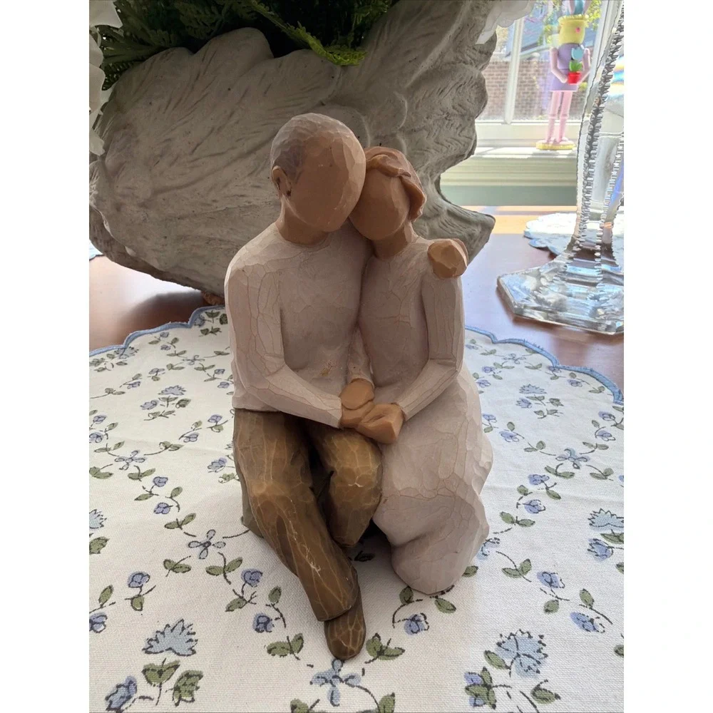 Willow Tree I Love Thee Anniversary Couple‎ Figurine Susan Lordi Hand Painted